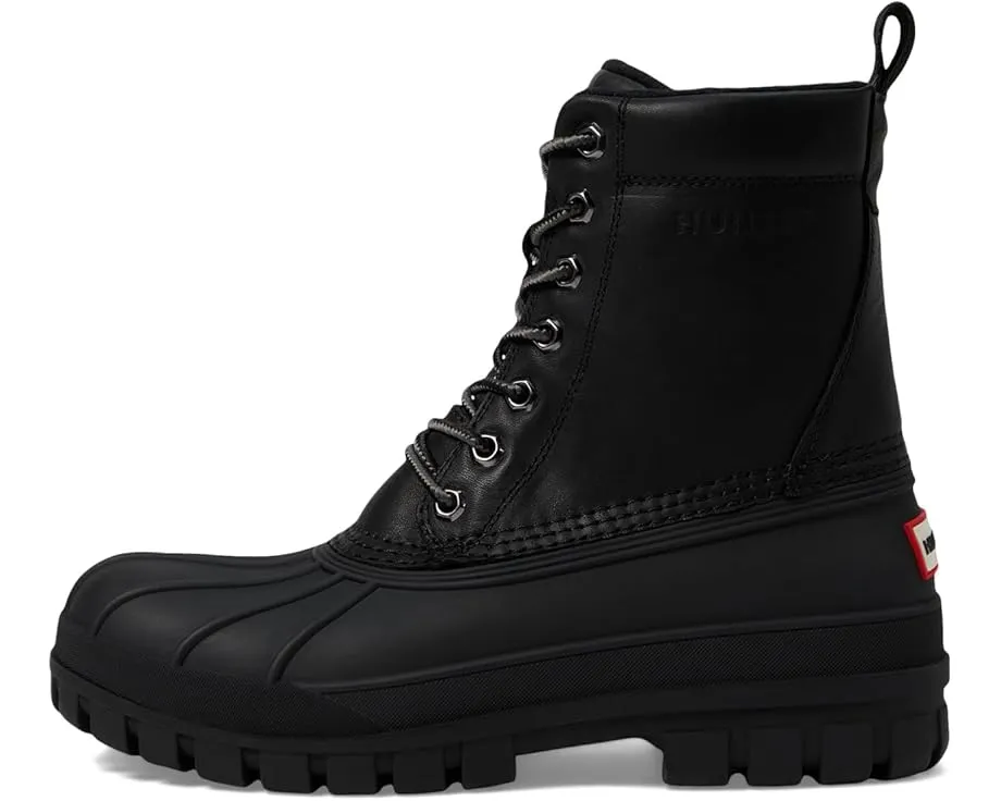 Ботинки Hunter Southall средней высоты на шнуровке с резиновым верхом