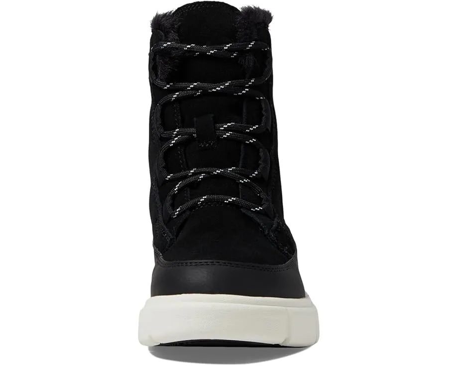 SOREL Детские ботинки Explorer III Lace WP с замшевым верхом и боковой молнией