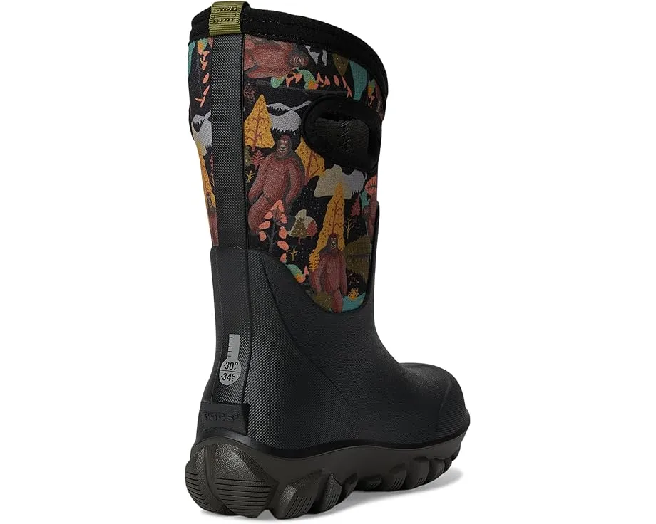 Детские сапоги Bogs Kids Classic Seamless с принтом Yeti и водонепроницаемым верхом