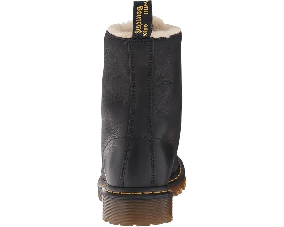 Женские ботинки Dr. Martens Serena 8-Eye с меховой подкладкой