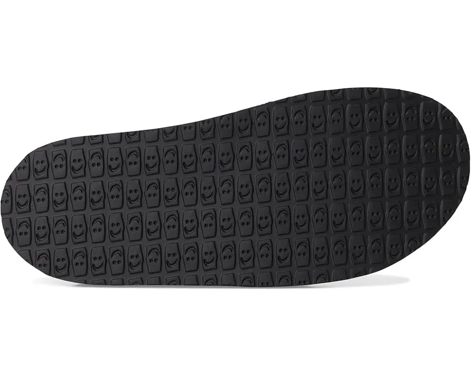 Sanuk Donny Quilted для пляжа с откидным задником и стелькой Soft Top