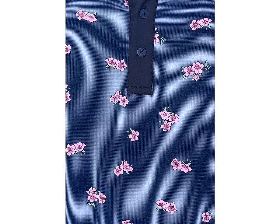 Мужская поло Callaway Azalea в клетку с технологией Opti-Dri