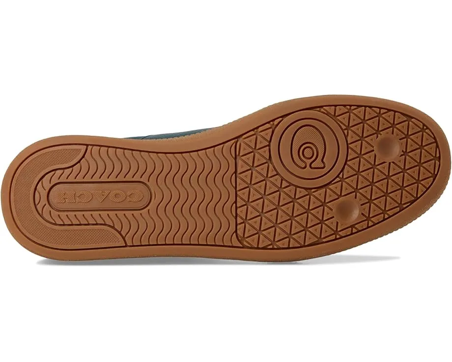 Кроссовки COACH Ellis из кожи и замши с надписью бренда