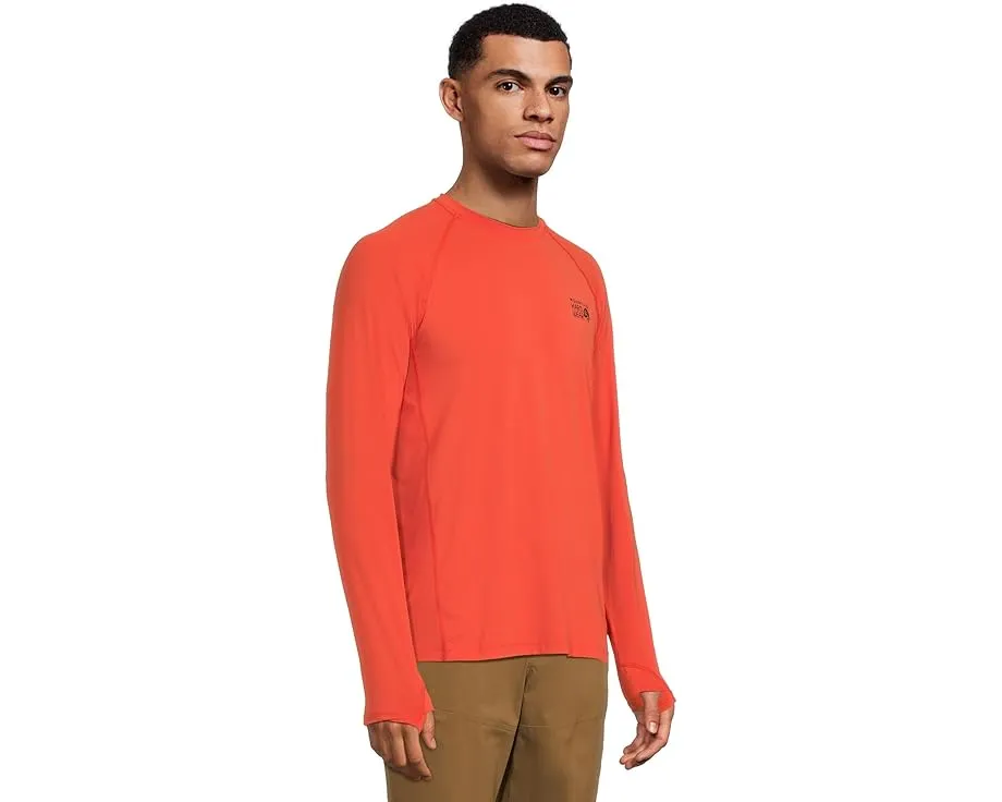 Футболка Mountain Hardwear Crater Lake с длинным рукавом и отверстиями для большого пальца