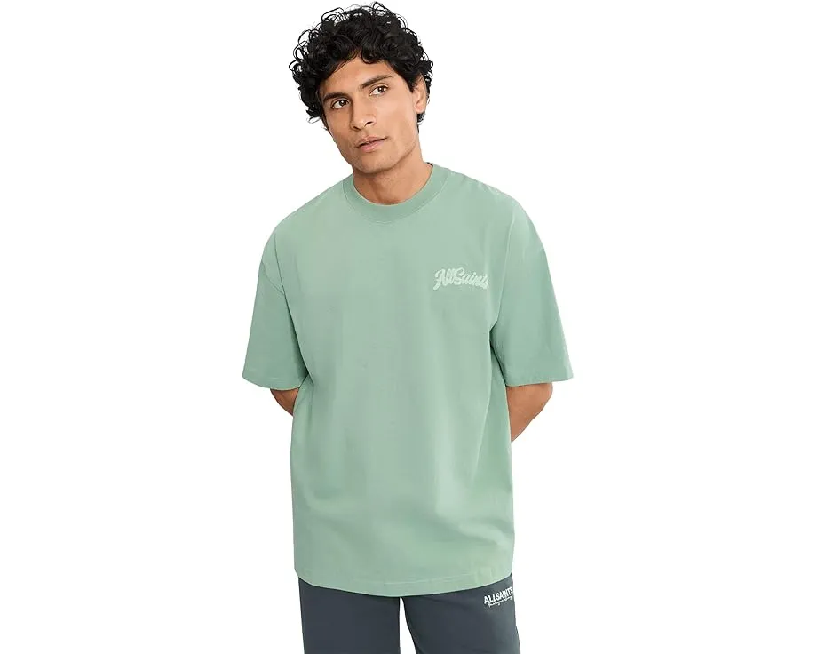 Футболка AllSaints Odyssey Short Sleeve Crew с надписью
