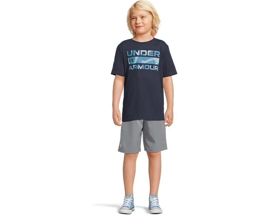 Футболка Stacked Logo Tee с принтом Under Armour Kids