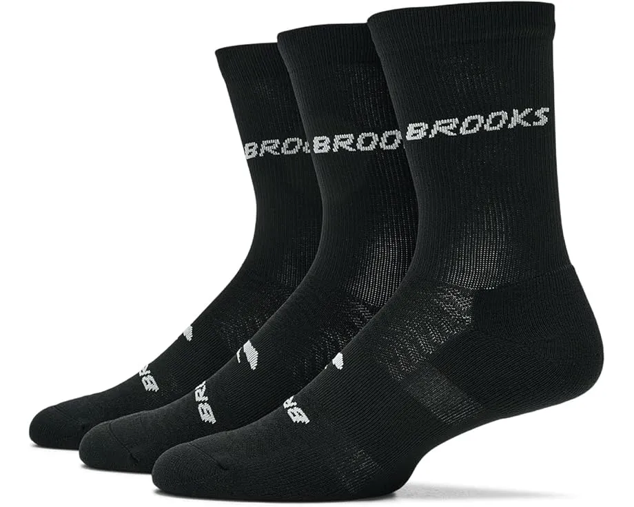 Brooks Run-In Crew 3-Pack носки для бега с поддержкой свода