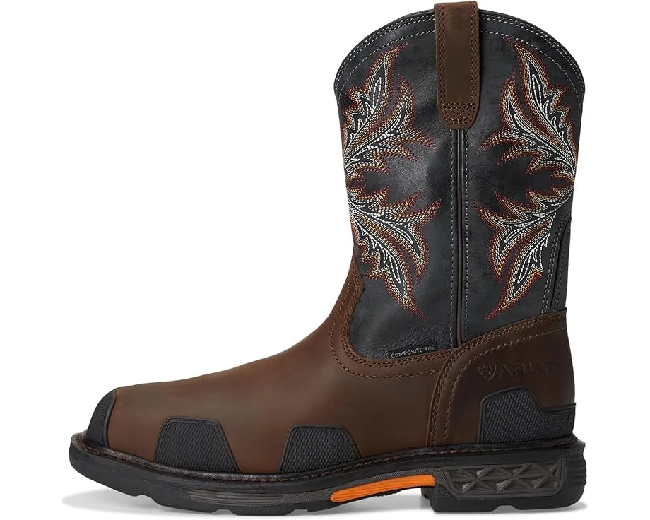 Рабочие ботинки Ariat OverDrive Wide Square Toe с композитным носком и технологией ATS