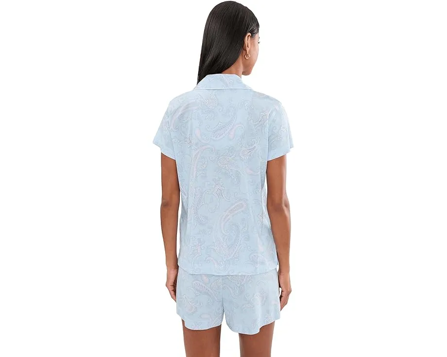 Пижамный комплект Lauren Ralph Lauren с шортами-боксерами из джерси