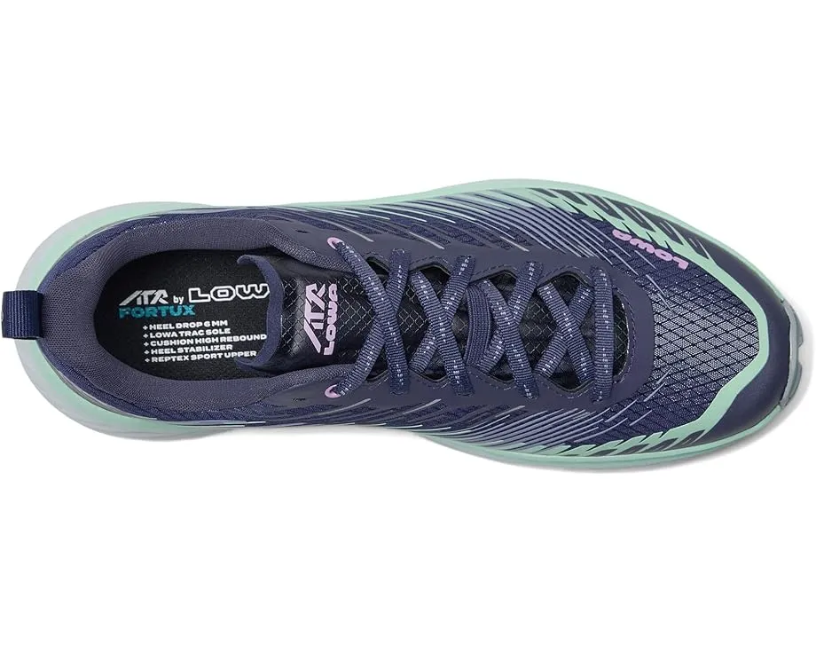 Трейловые кроссовки Lowa Fortux с подошвой Dyneva и цепким протектором