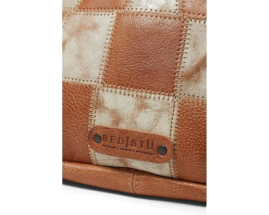 Сумка Bed Stu Abundanace с клетчатым принтом и съемным ремнем через плечо