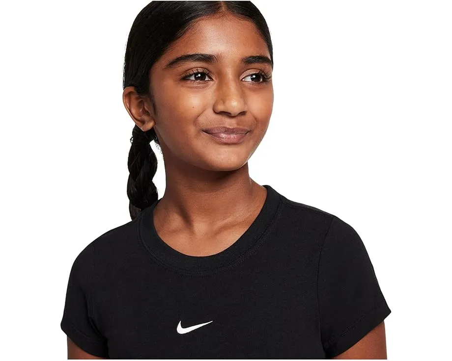 Кроп-футболка Nike Sportswear для детей из мягкого трикотажа