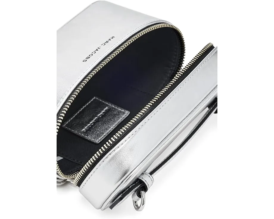 Косметичка Marc Jacobs с металлическим эффектом J Marc Vanity Bag