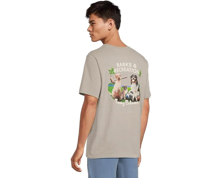 Футболка Tommy Bahama Barks And Recreation с графическим принтом на спине