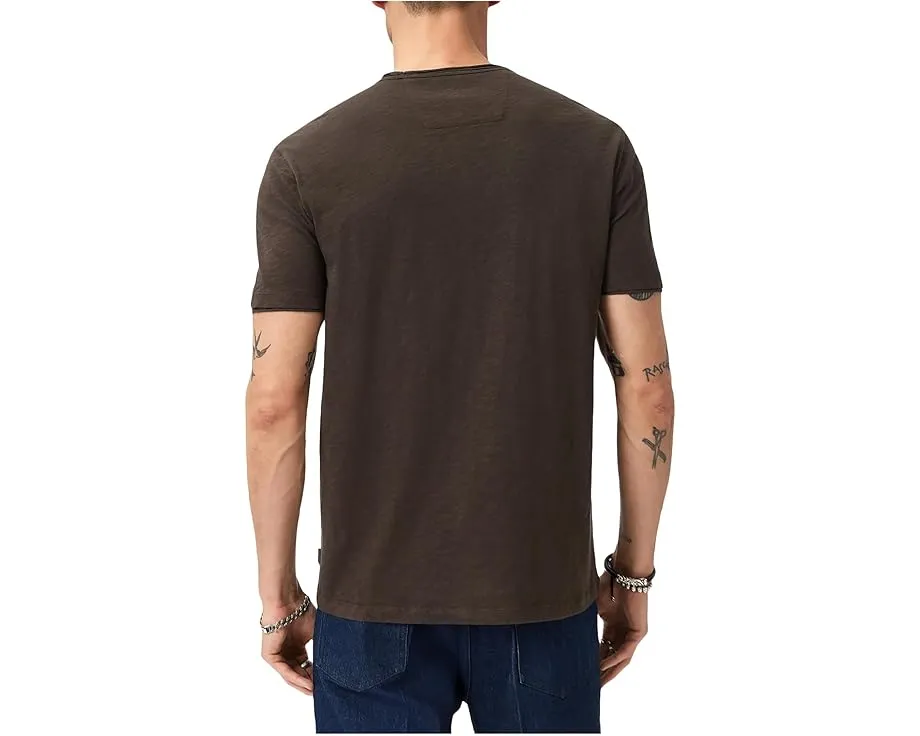 Джемпер Miles с V-образным вырезом и необработанными краями от John Varvatos