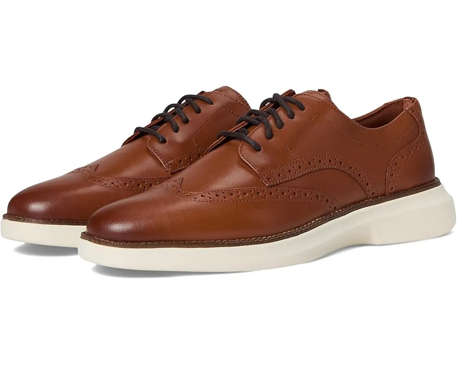 Оксфорды Cole Haan Grand Shadowlite Wingtip с кожаной подкладкой и умной подошвой