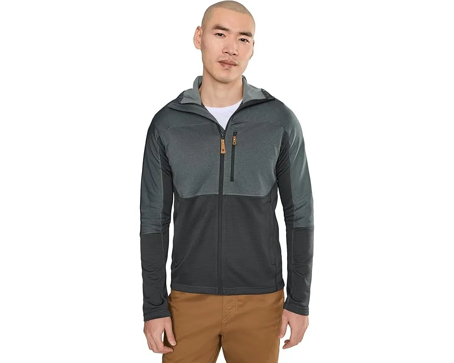Толстовка Abisko Trail Fleece от Fjällräven с капюшоном и карманами