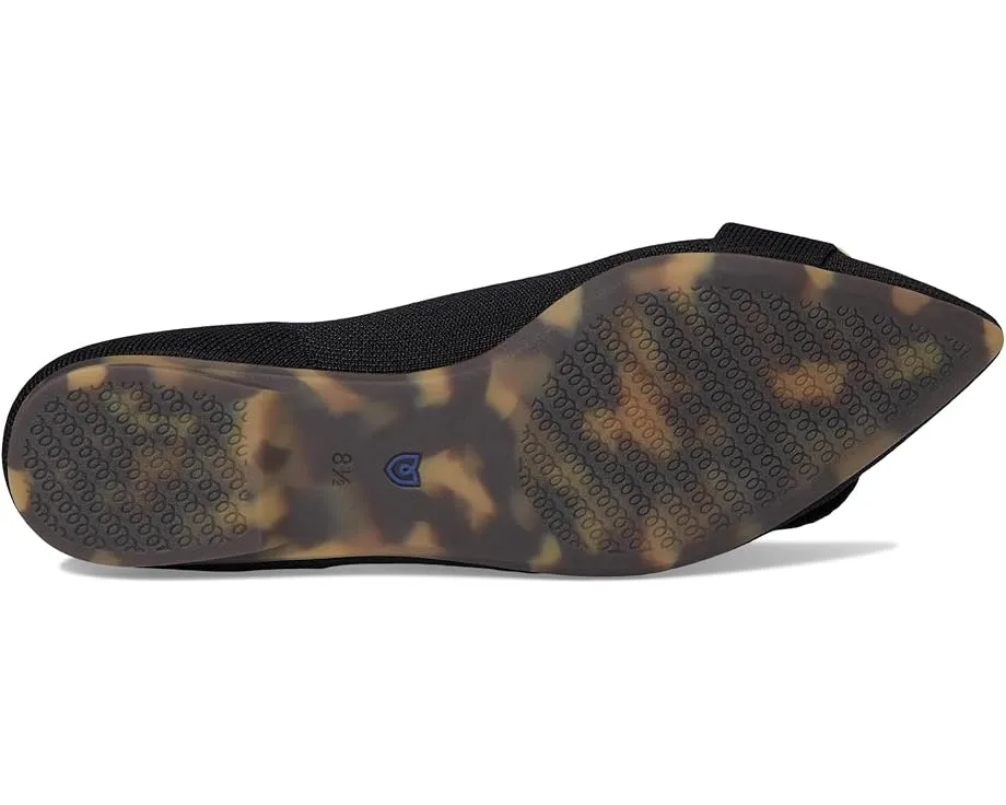 Балетки Rothy's The Emblem Point II с металлическим декором