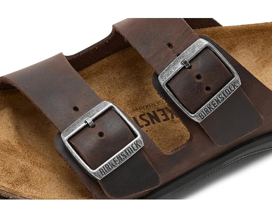 Birkenstock Arizona Rugged сандалии из премиальной кожи