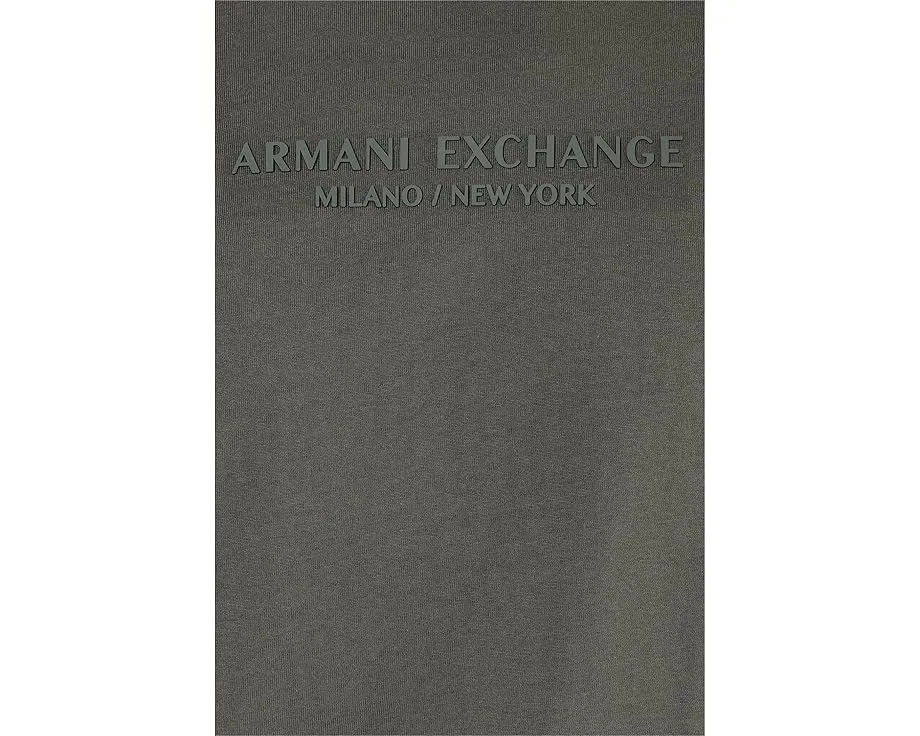 Armani Exchange футболка Cotton Jersey с AX надписью