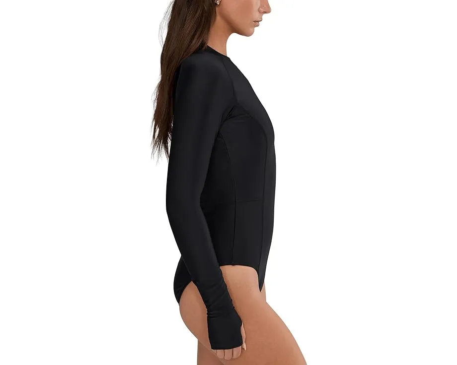 Длинный цельный купальник Nike Hydralock Fusion с защитой UPF 40+