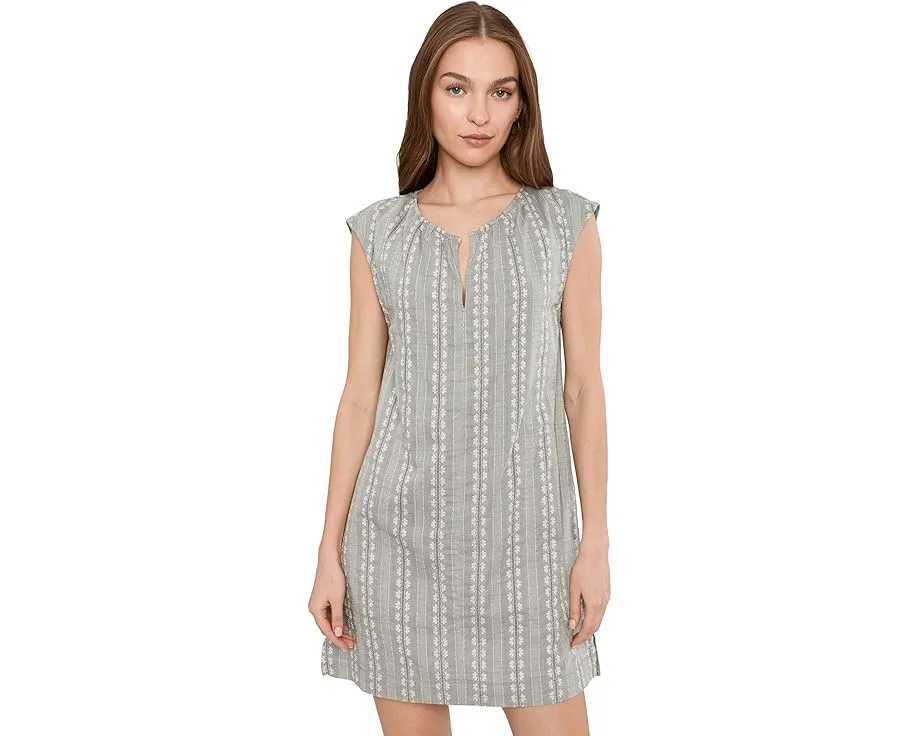 Мини-платье Splendid Meadow из хлопка с запахом и карманами