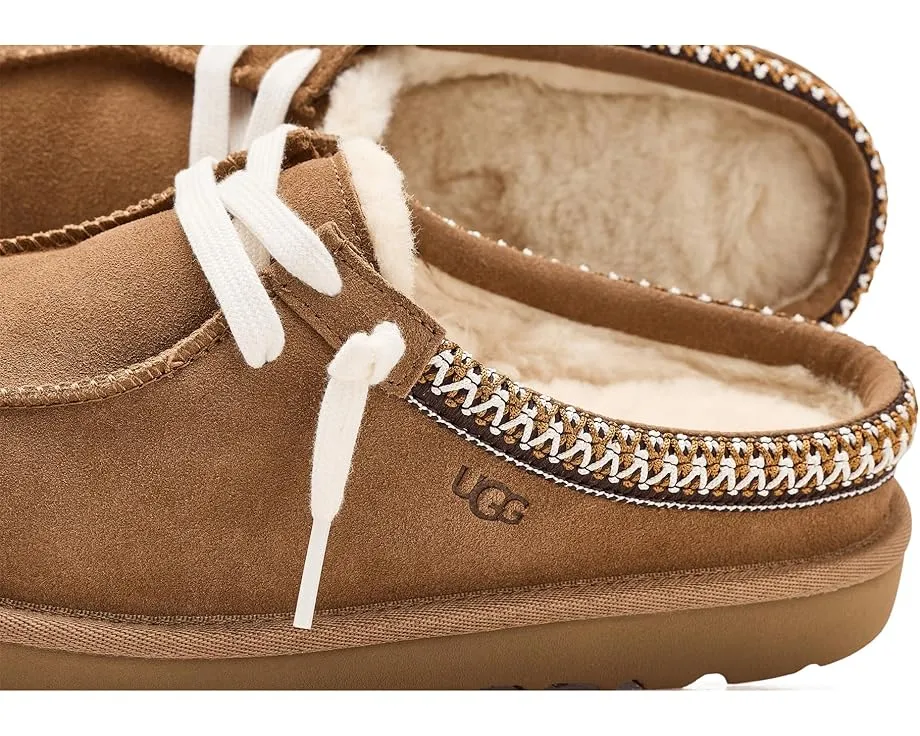 Детские тапочки UGG Kids Tasman Mule с подкладкой UGGplush и подошвой из сахарного тростника