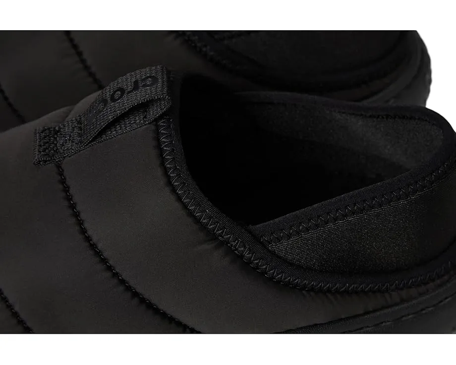 Crocs Classic Puff Moc детские утепленные клоги с искусственным мехом