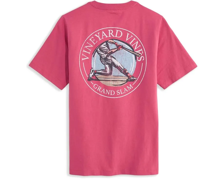 Футболка Vineyard Vines Kids Grand Slam с короткими рукавами и принтом