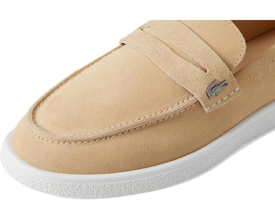 Кроссовки Lacoste Cochet из качественной кожи с круглым носком
