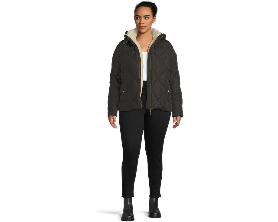 Куртка-пуховик Lauren Ralph Lauren с капюшоном и ромбовидной стежкой