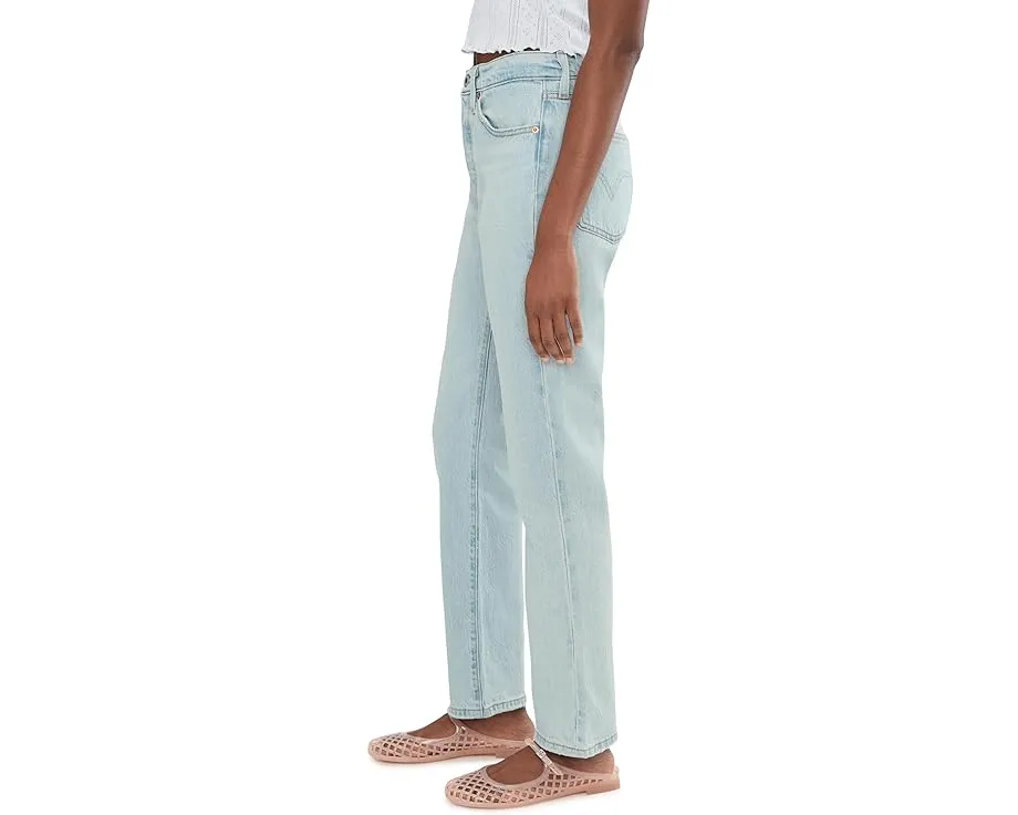 Джинсы Levi's 501 с прямыми штанинами и потертостями