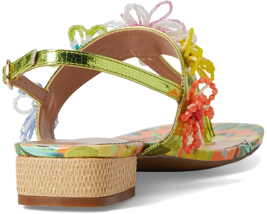 Сандалии Blue by Betsey Johnson Jaydda на каблуке с цветочным декором