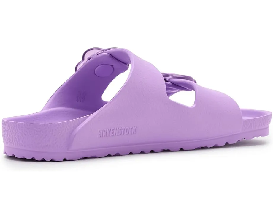Детские сандалии Birkenstock Kids Arizona Eva Essentials с цветочной пряжкой из легкого материала EVA