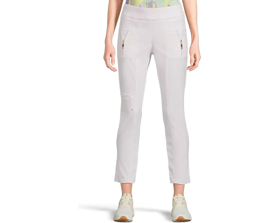 Узкие брюки Jamie Sadock длиной 38.5 дюймов (97.8 см) с завышенной талией