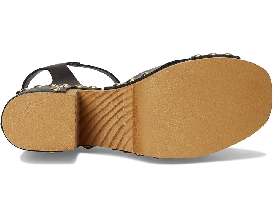 Клог Cecily Clog от Free People с деревянной платформой и квадратным носком