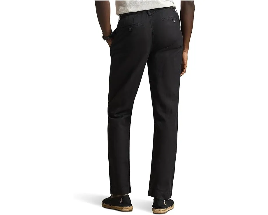 Штаны классического кроя Bedford из льна с хлопком Polo Ralph Lauren
