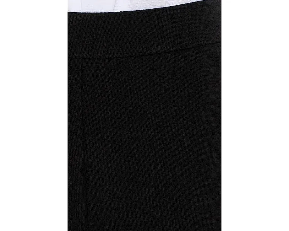 Брюки Eileen Fisher Petite длинные из стрейч-крепа с защипами