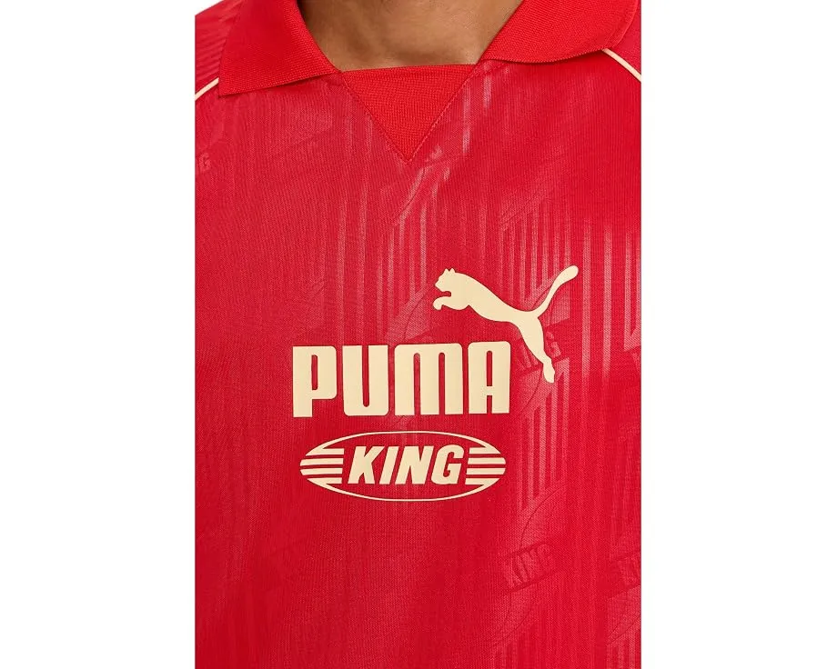 Футболка-поло King Boxy Puma с принтом