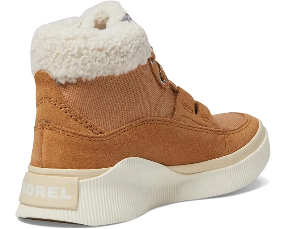 Кроссовки SOREL Out N About IV Mid Sneaker Waterproof с верхом из замши и холста