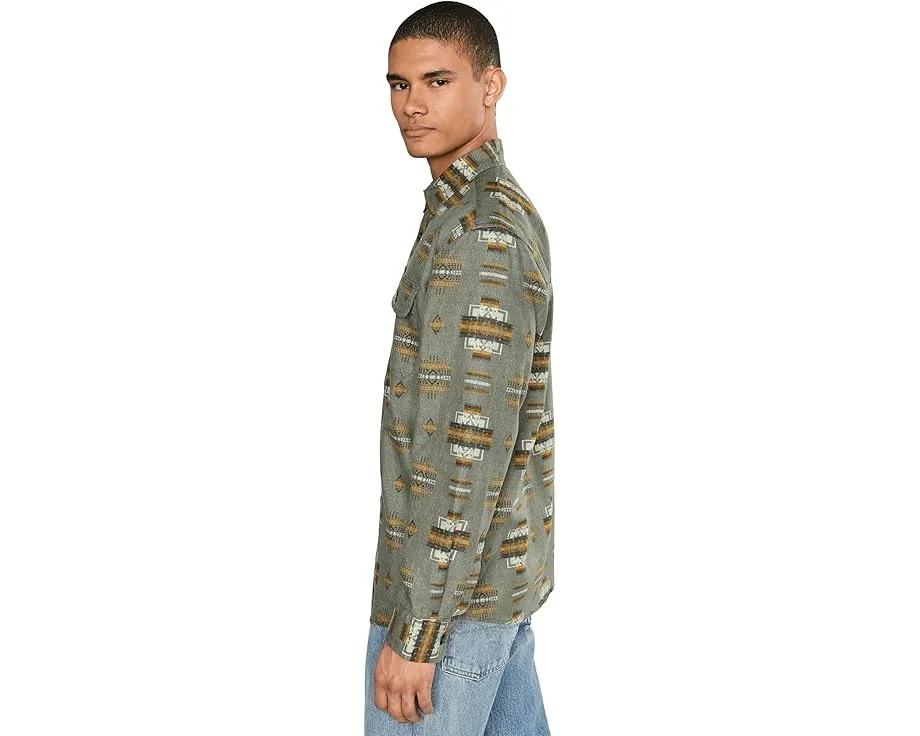 Рубашка Pendleton Tanner Twill с длинным рукавом и накладными карманами