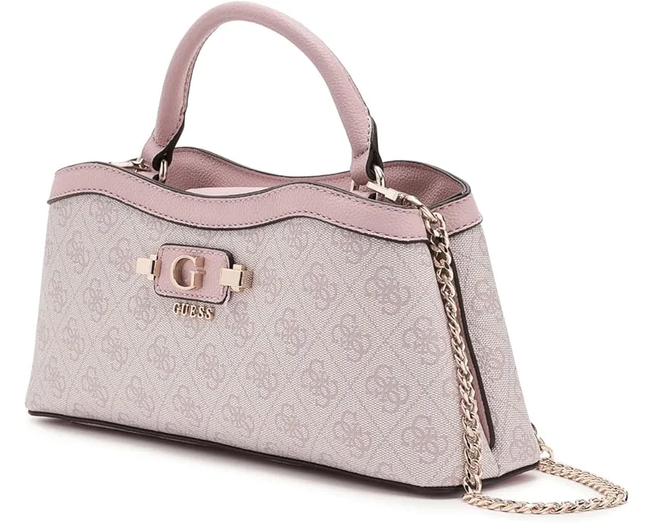 Сумка Lindsey Small 2 Compartment Satchel GUESS черная