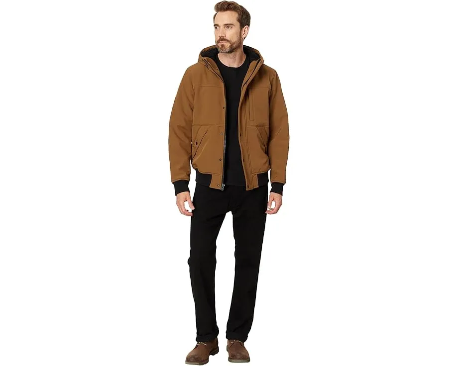 Куртка Levi's Softshell с подкладкой из шерпи и капюшоном