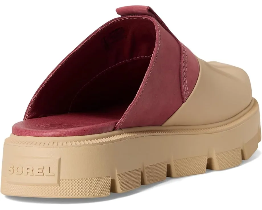 Клоги SOREL Rein CB из премиальной кожи с подошвой FEATHERTREAD