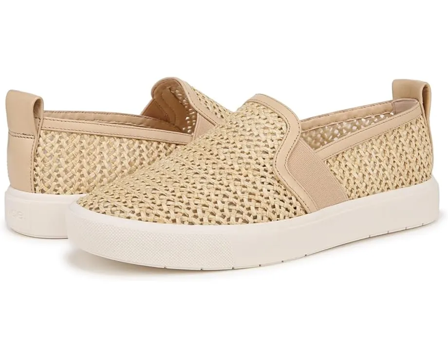 Кроссовки Vince Blair без шнуровки из кожи с эластичными вставками