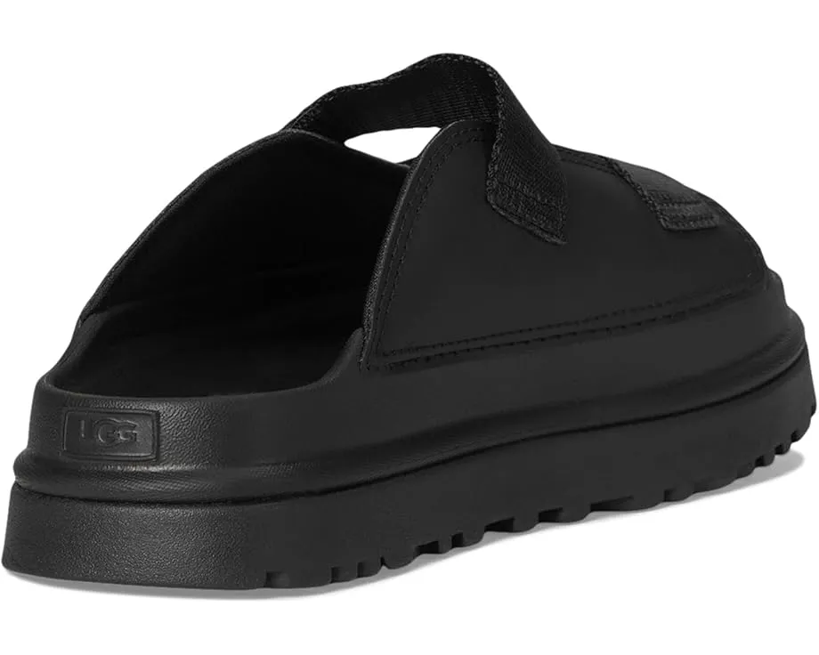 Детские шлепанцы UGG Goldenglow Slide с ремешками из переработанных материалов