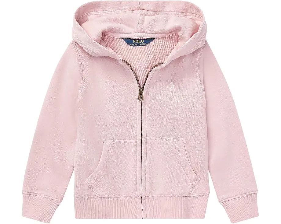 Детское худи Polo Ralph Lauren Kids из мягкого флиса с капюшоном