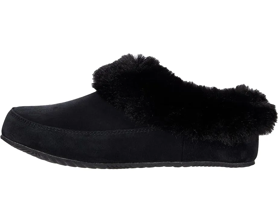 Домашние тапочки Sorel Go с искусственным мехом и резиновой подошвой