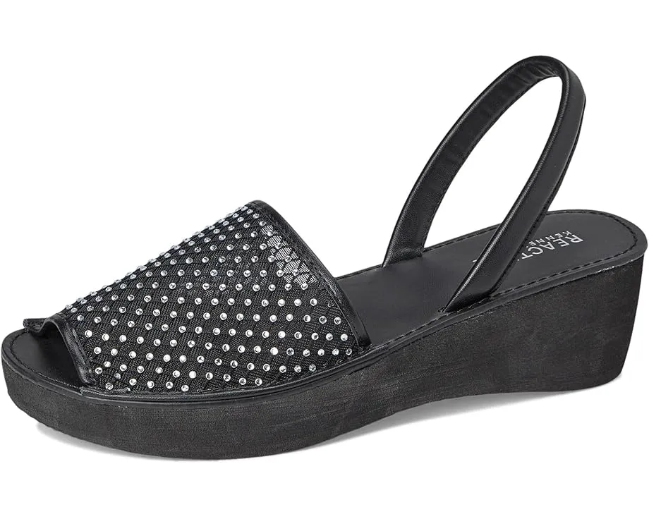 Сандалии Fine Glass Mesh с блестящей сеткой и ремешком на щиколотке