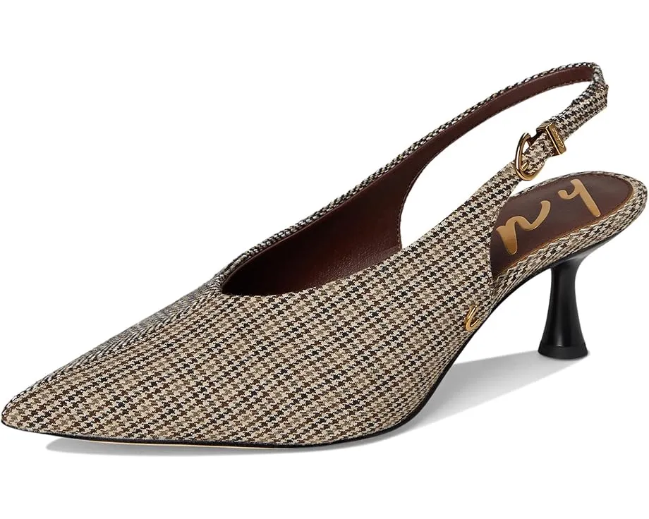 Босоножки Circus NY by Sam Edelman Fawn на котячьем каблуке с клетчатым узором и регулируемой пряжкой